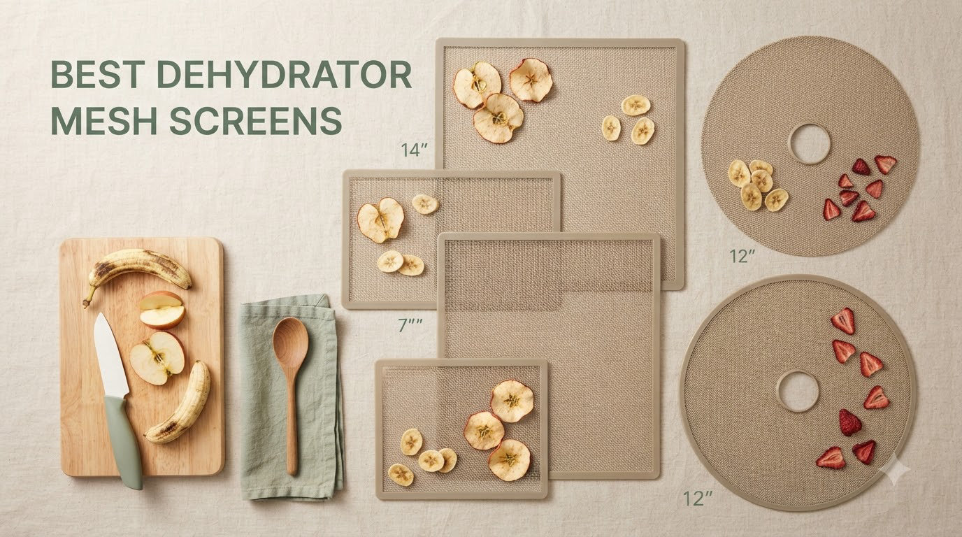 Best Dehydrator Mesh Screens