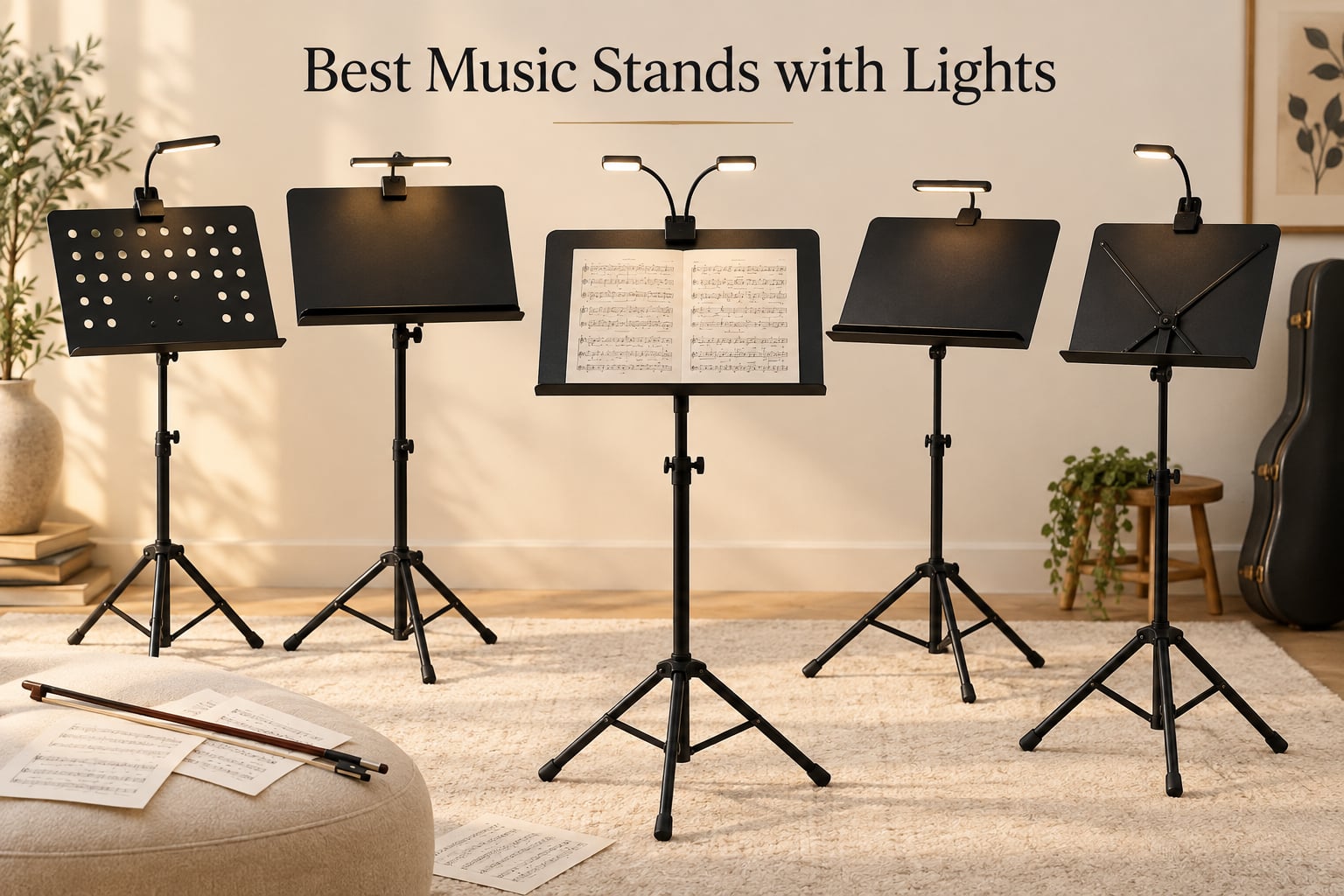 Best Music Stands with Lights