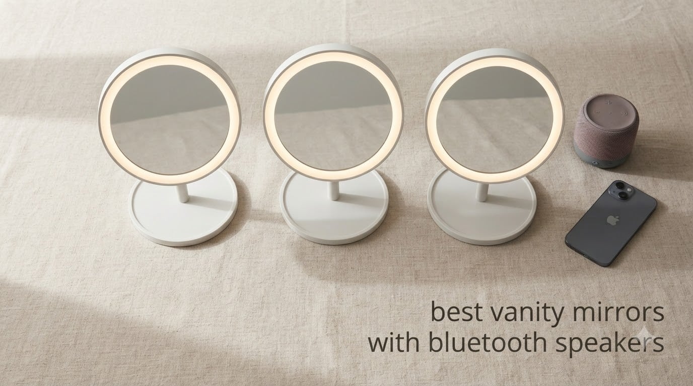 best vanity mirrors with bluetooth speakers