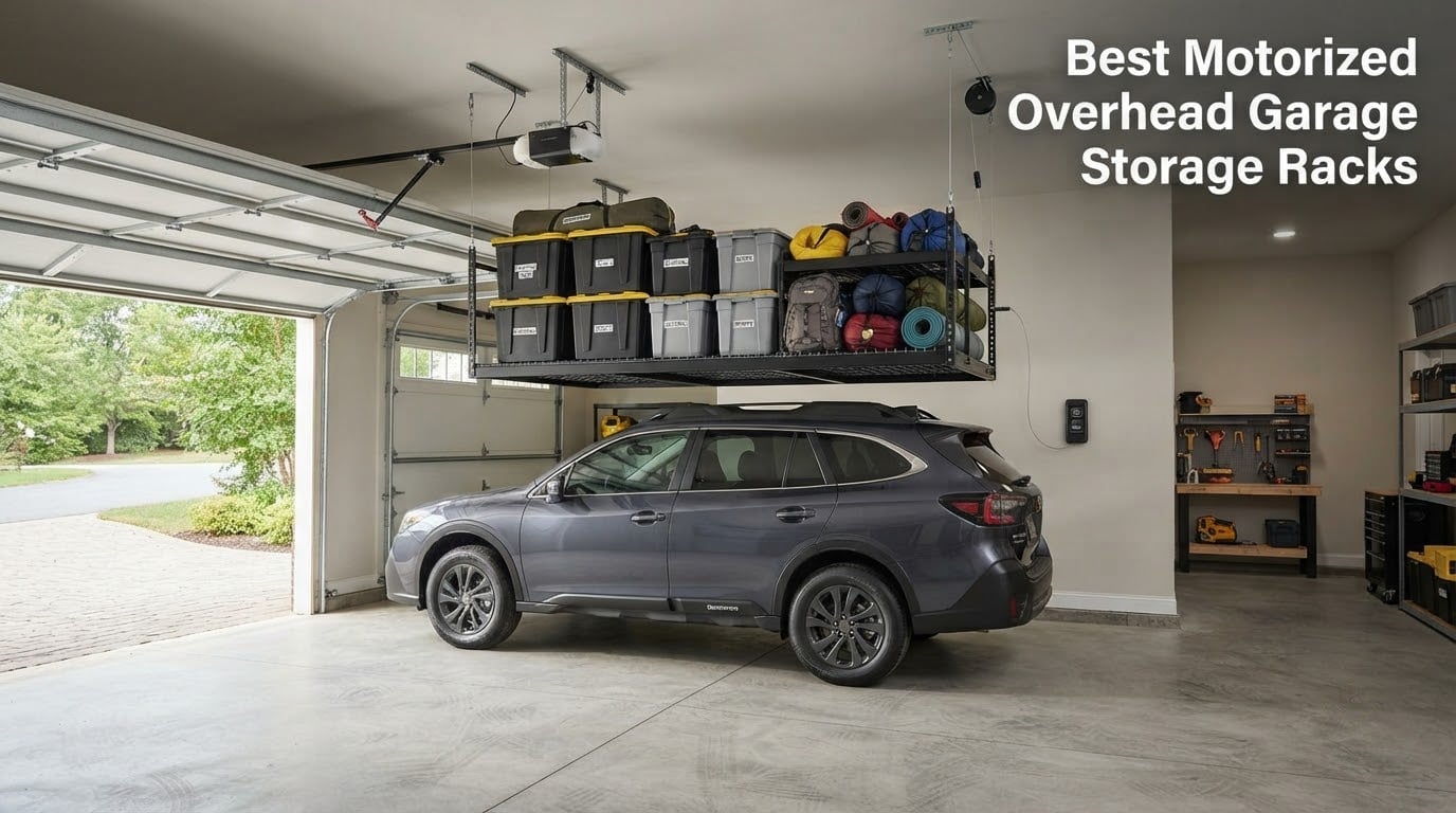 8 Best Motorized Overhead Garage Storage Racks (September 2026)