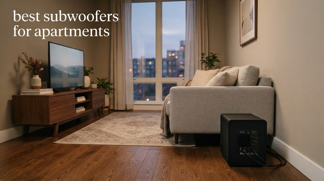8 Best Subwoofers for Apartments (October 2026)