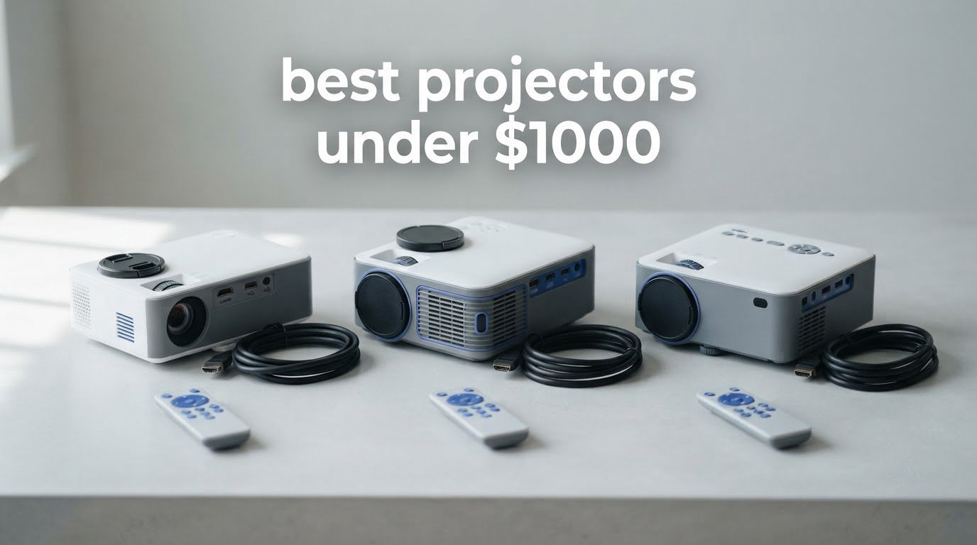 10 Best Projectors Under 1000 Dollars (October 2026)