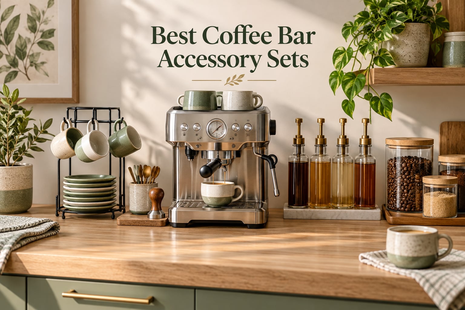 Best Coffee Bar Accessory Sets
