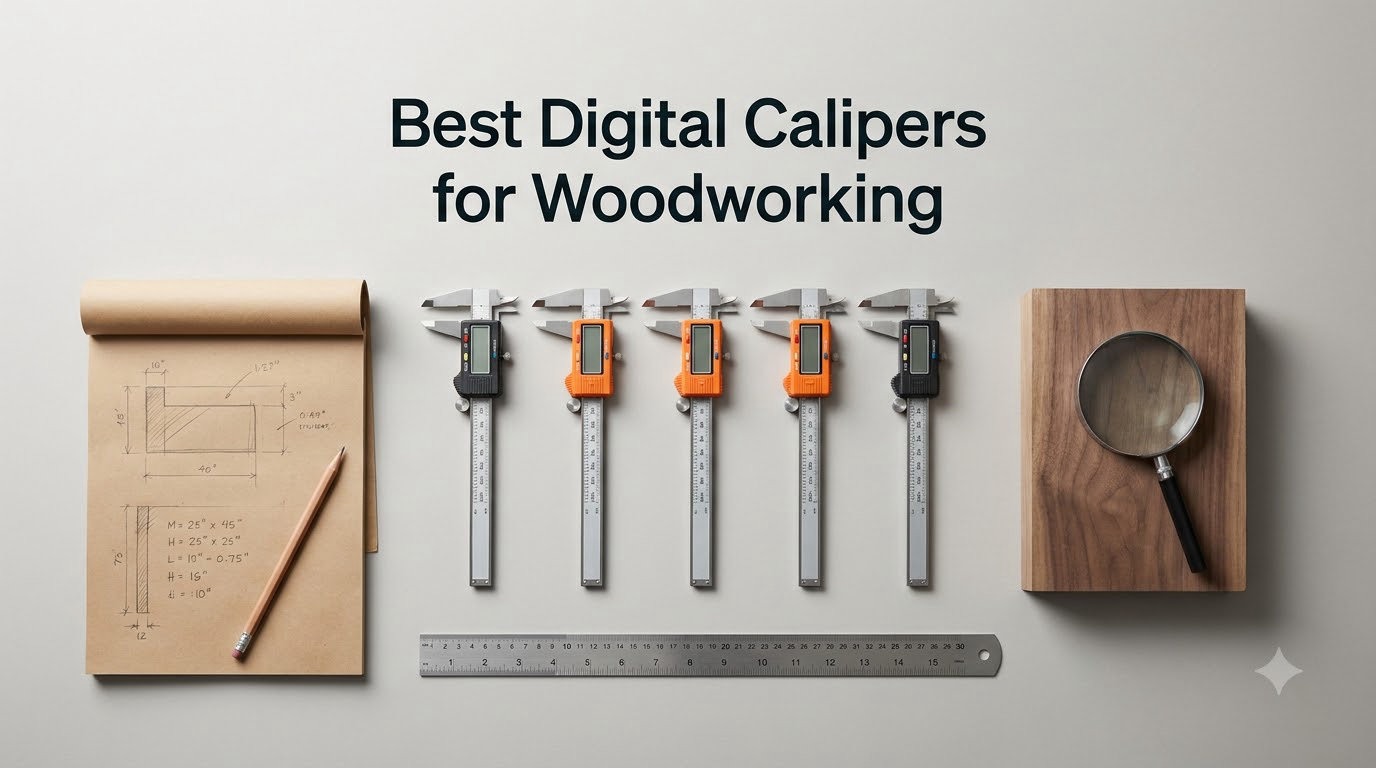 8 Best Digital Calipers for Woodworking (September 2026)