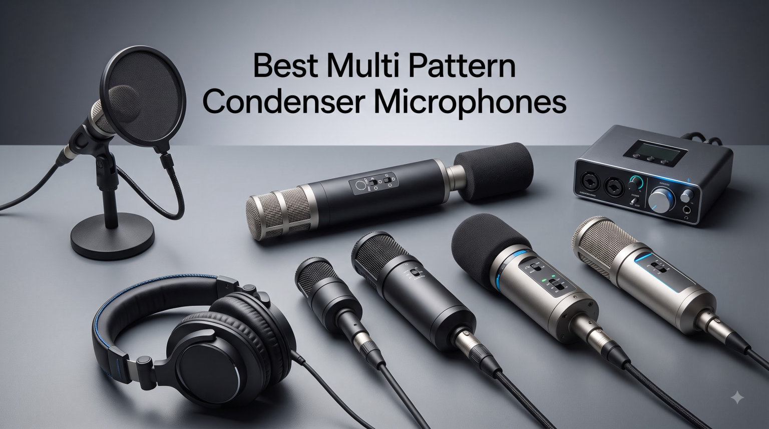 Best Multi Pattern Condenser Microphones