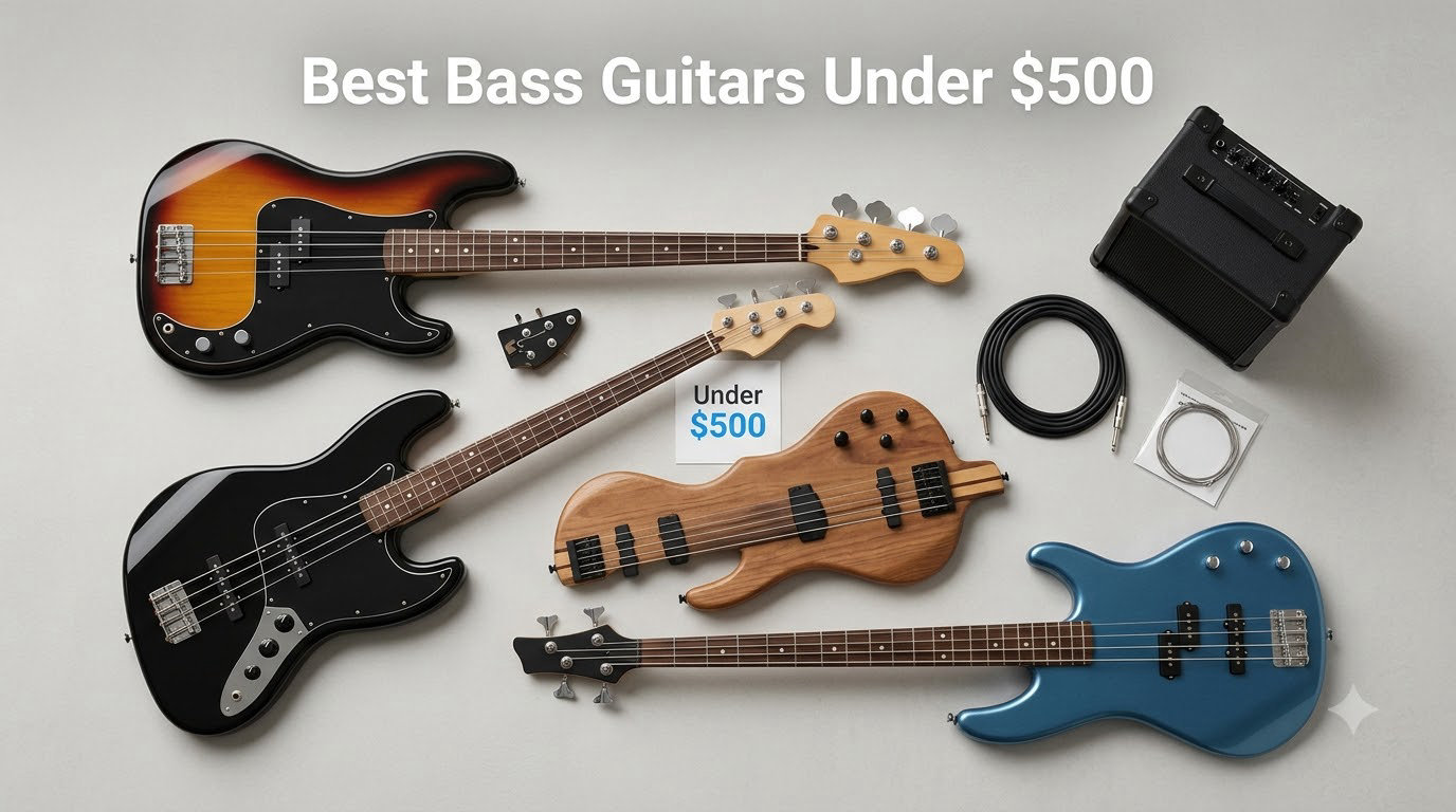Best Bass Guitars Under $500