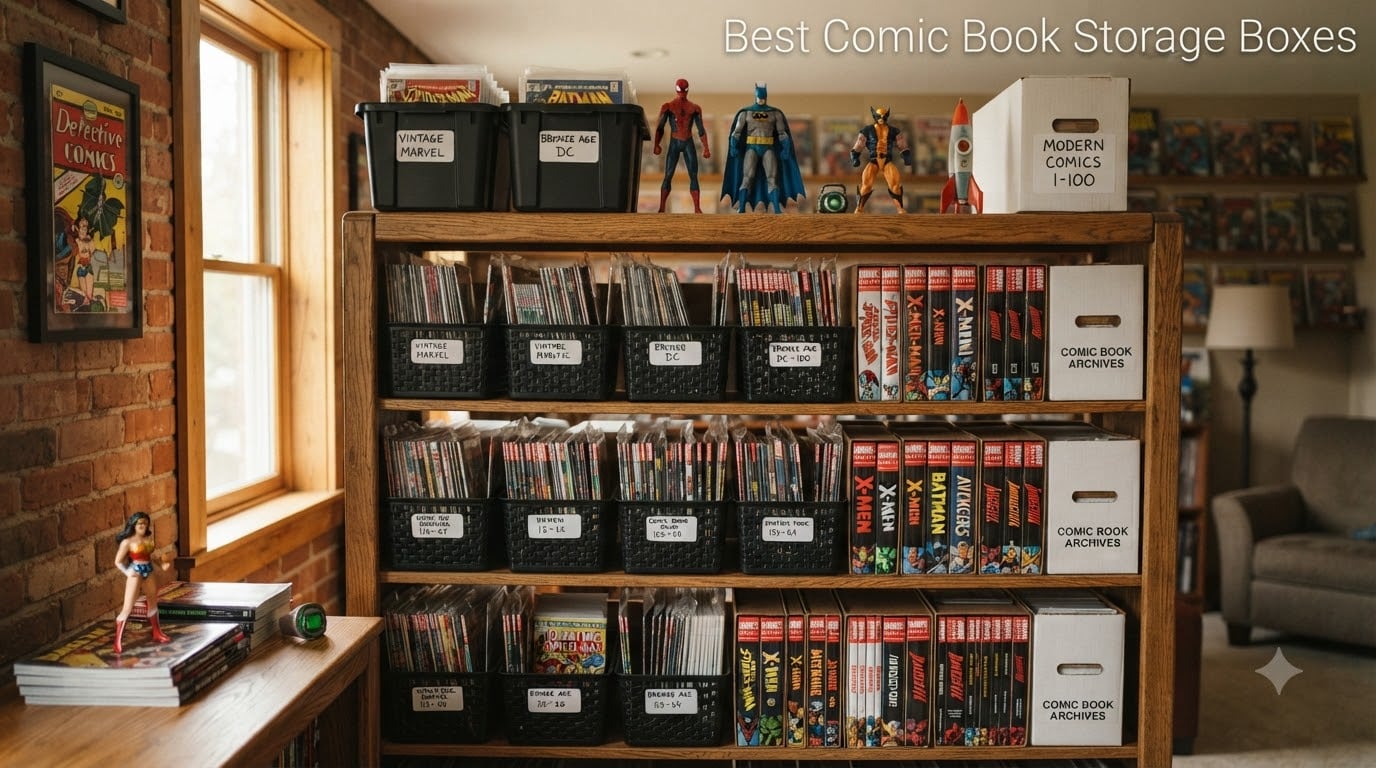 10 Best Comic Book Storage Boxes (September 2026)