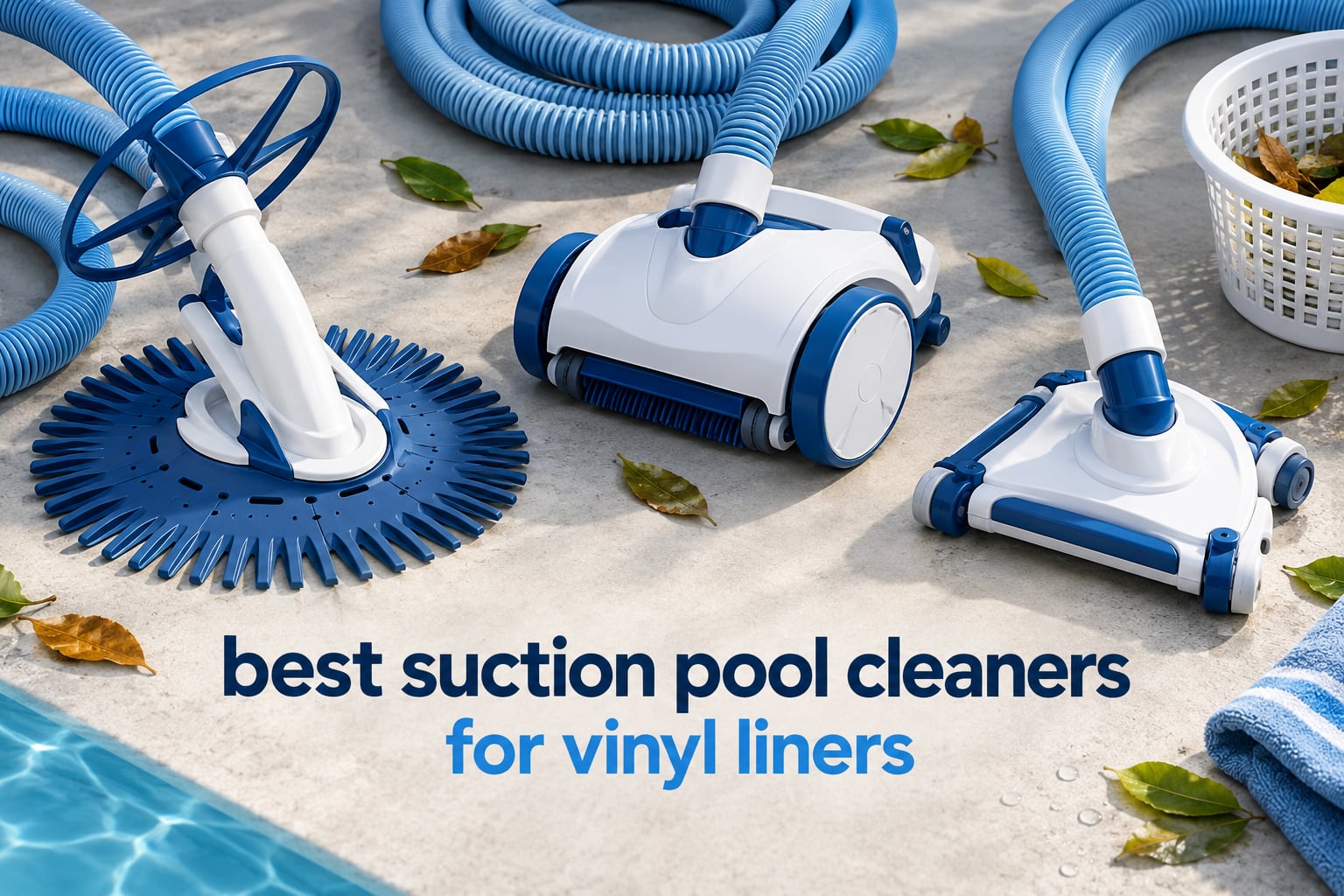10 Best Suction Pool Cleaners for Vinyl Liners (October 2026)