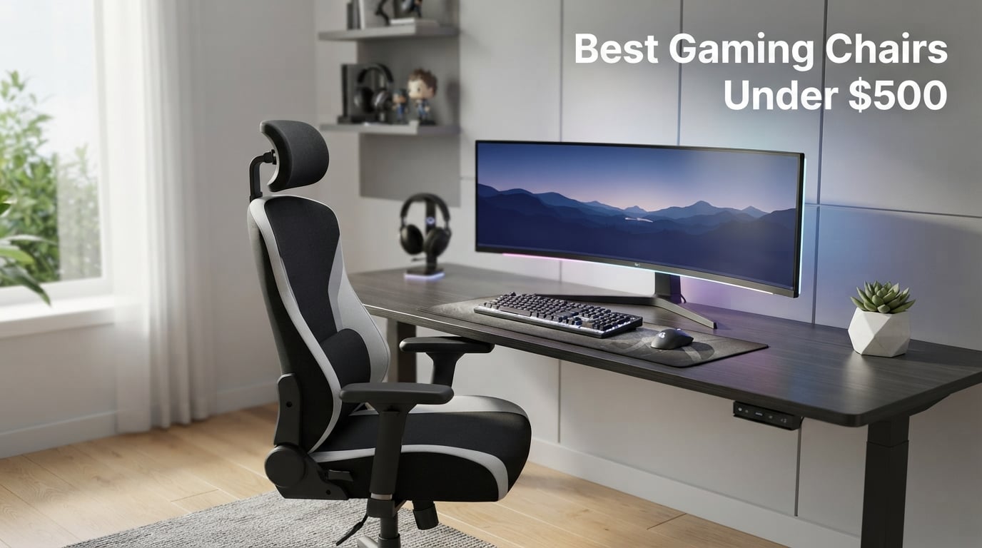 10 Best Gaming Chairs Under $500 (September 2026)