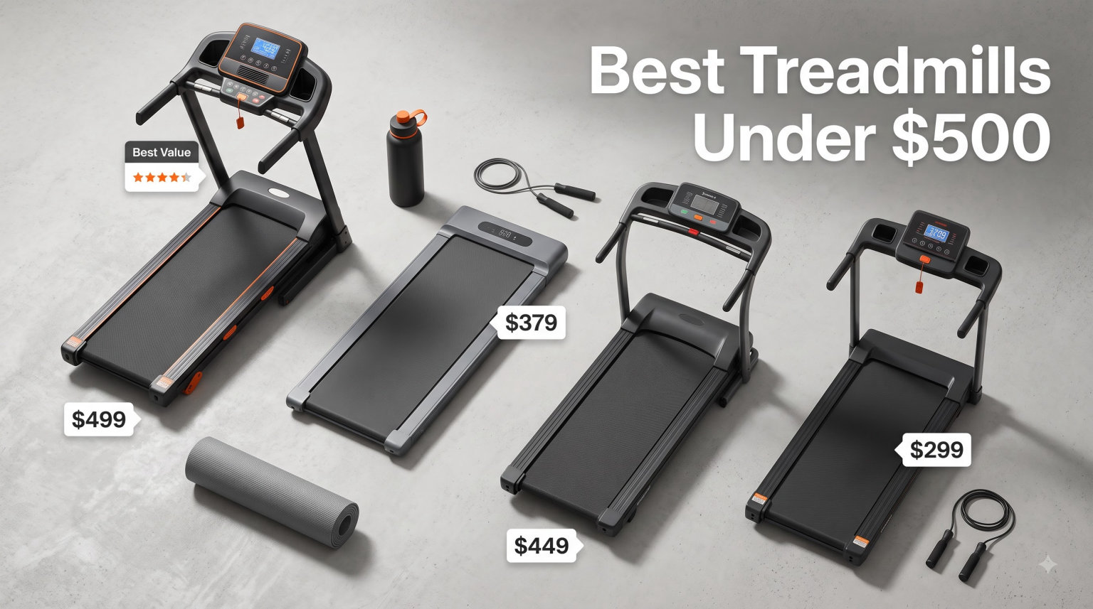 Best Treadmills Under $500