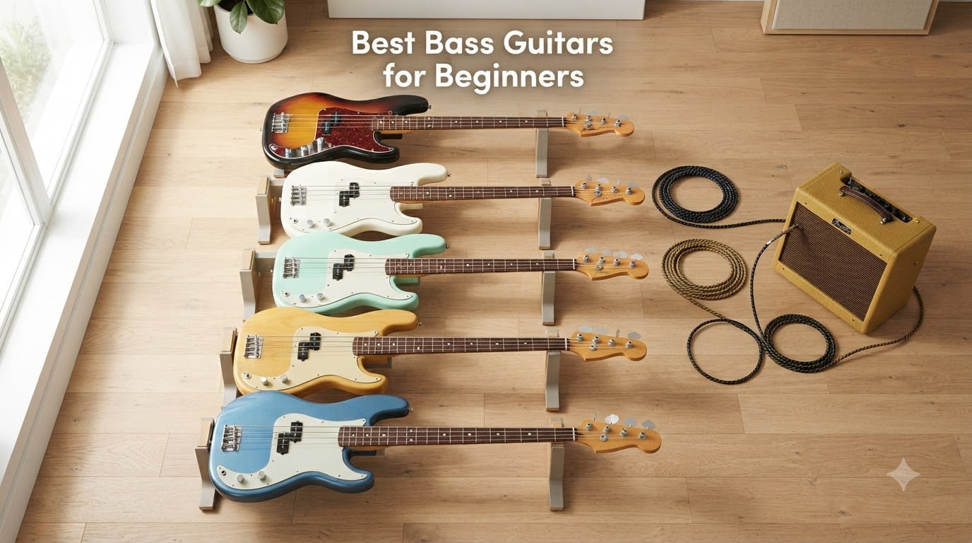 8 Best Bass Guitars for Beginners (September 2026)