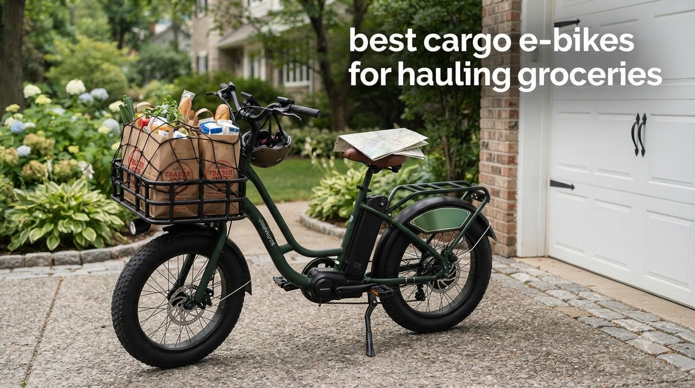 best cargo e-bikes for hauling groceries