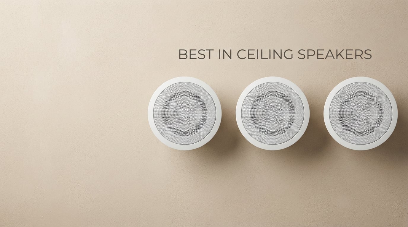 10 Best In Ceiling Speakers (September 2026)