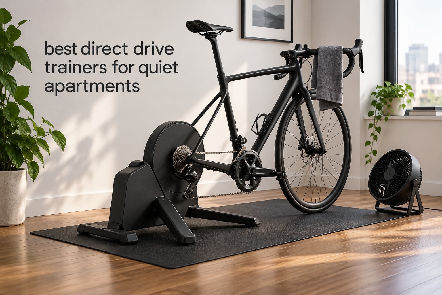 best direct drive trainers for quiet apartments