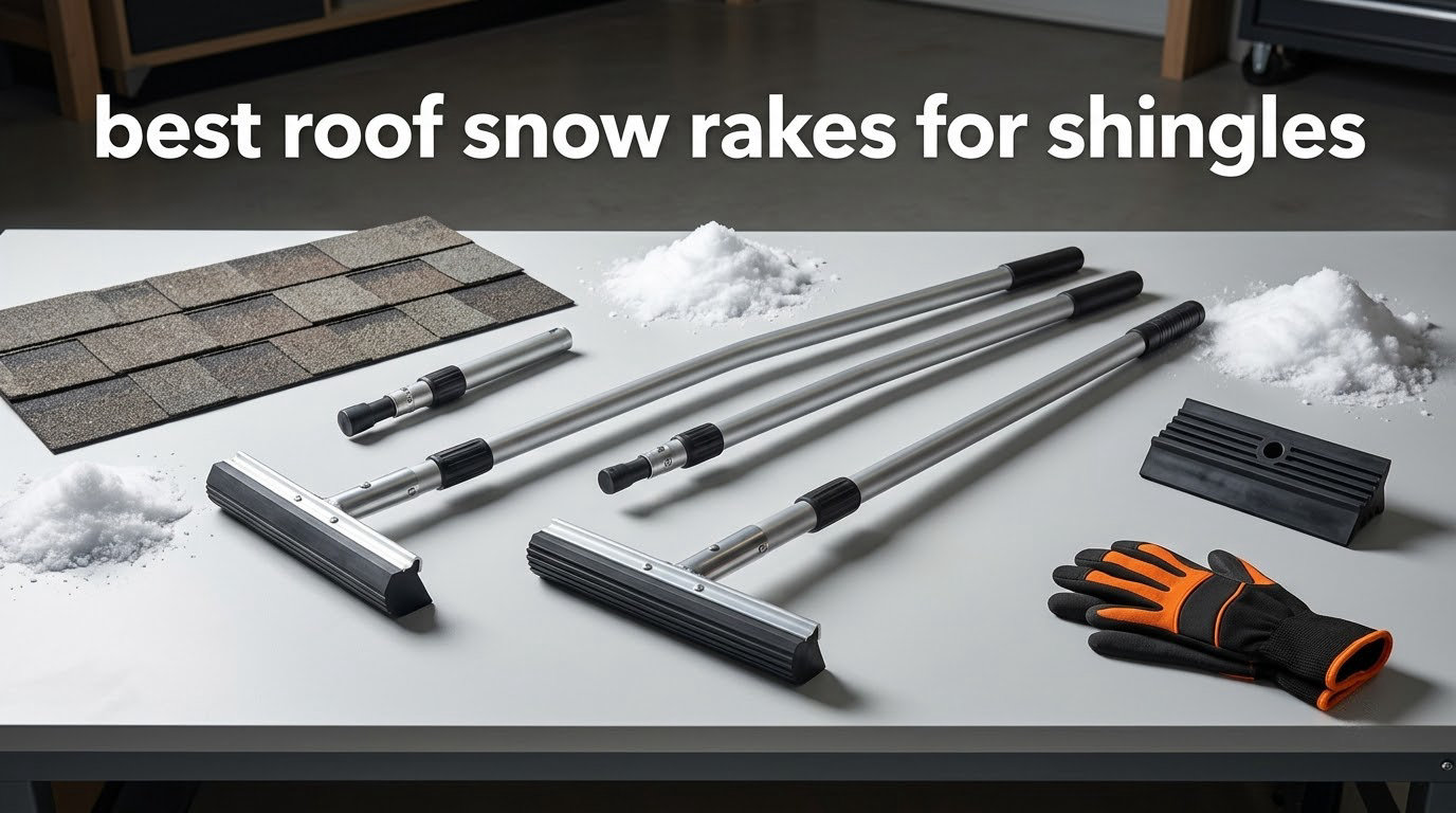 best roof snow rakes for shingles
