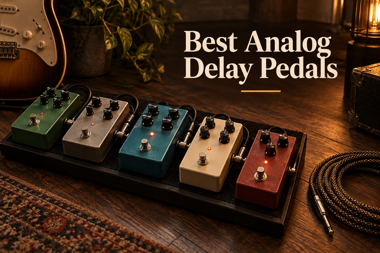 10 Best Analog Delay Pedals (September 2026)