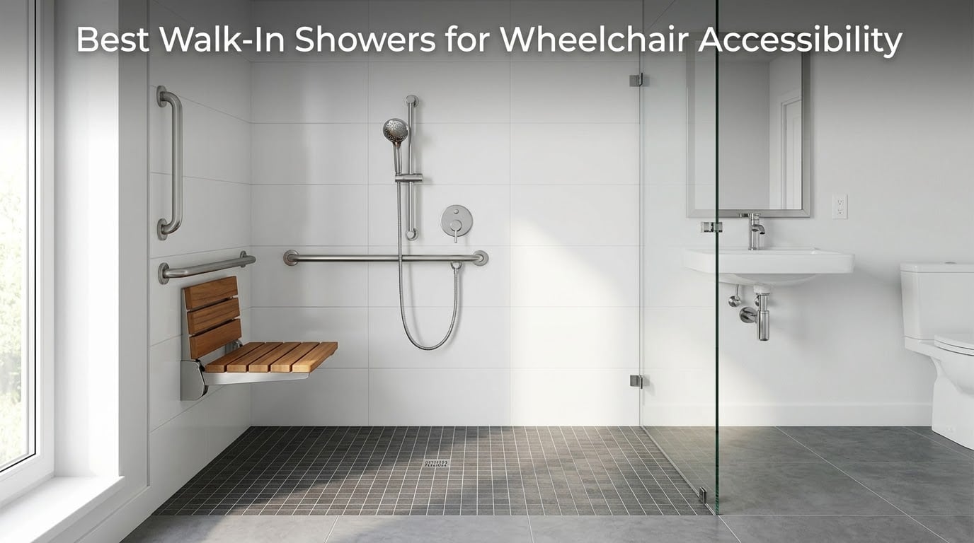 Best Walk-In Showers for Wheelchair Accessibility