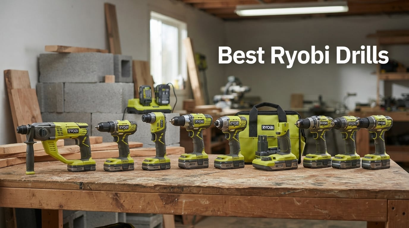 10 Best Ryobi Drills (September 2026)