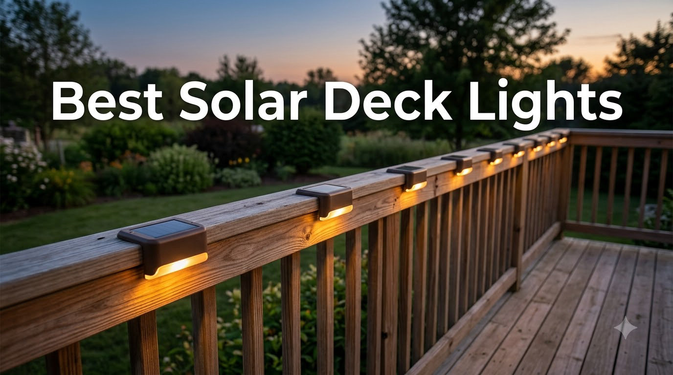 10 Best Solar Deck Lights (September 2026)
