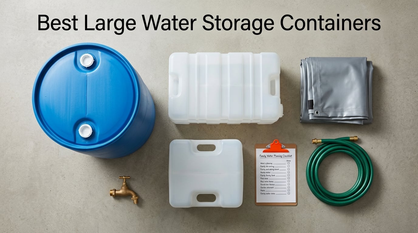 Best Large Water Storage Containers