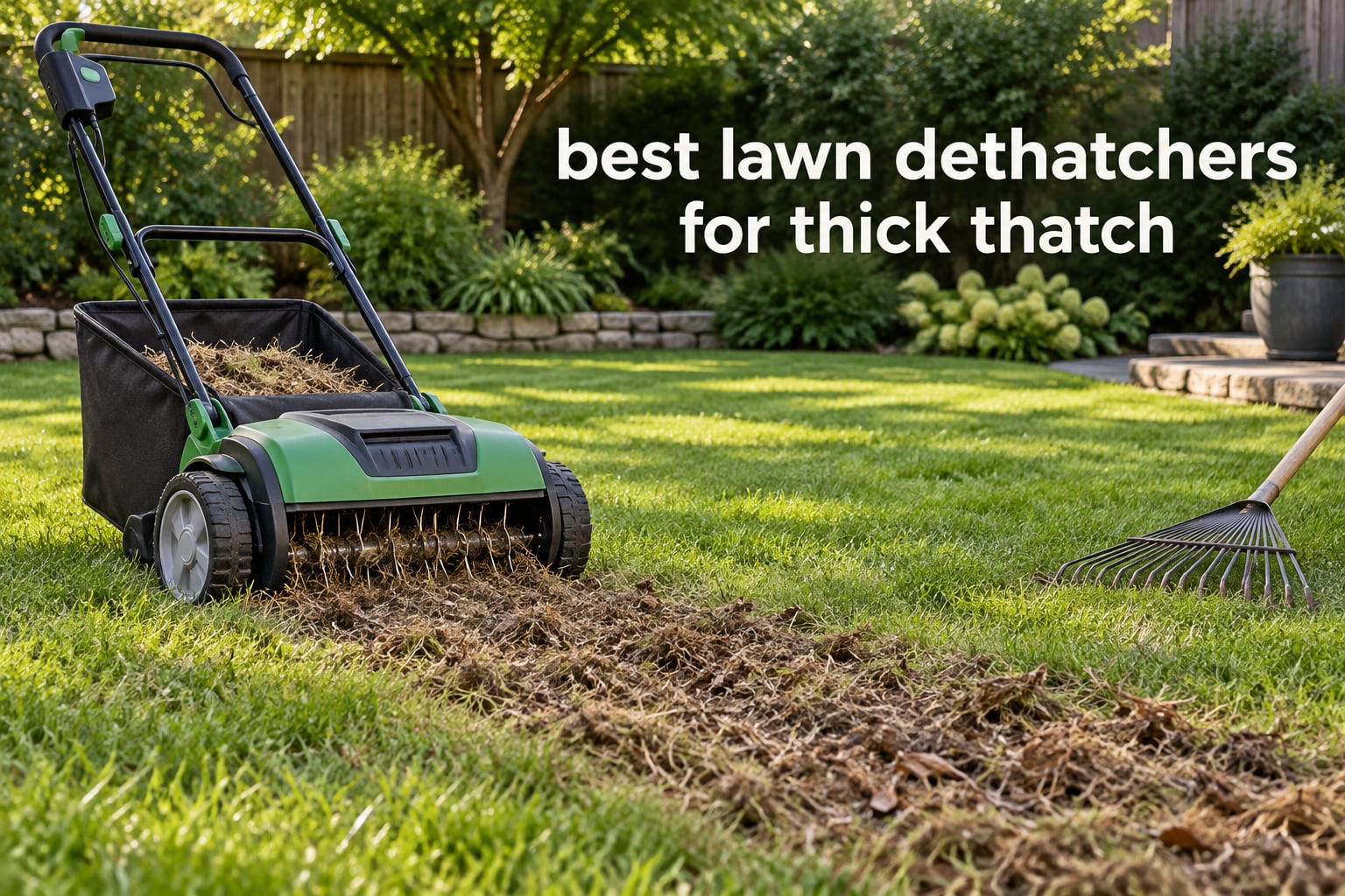 8 Best Lawn Dethatchers for Thick Thatch (October 2026)