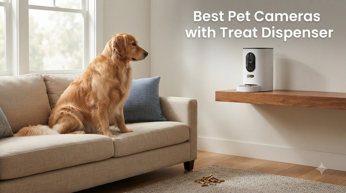10 Best Pet Cameras with Treat Dispenser (September 2026)