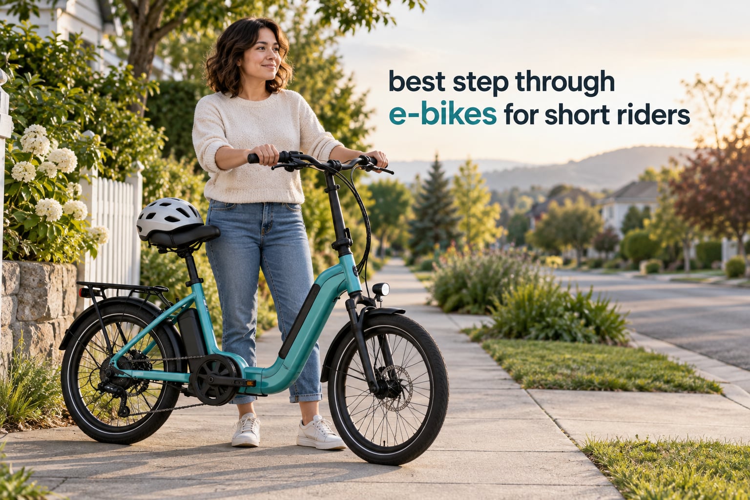 best step through e-bikes for short riders