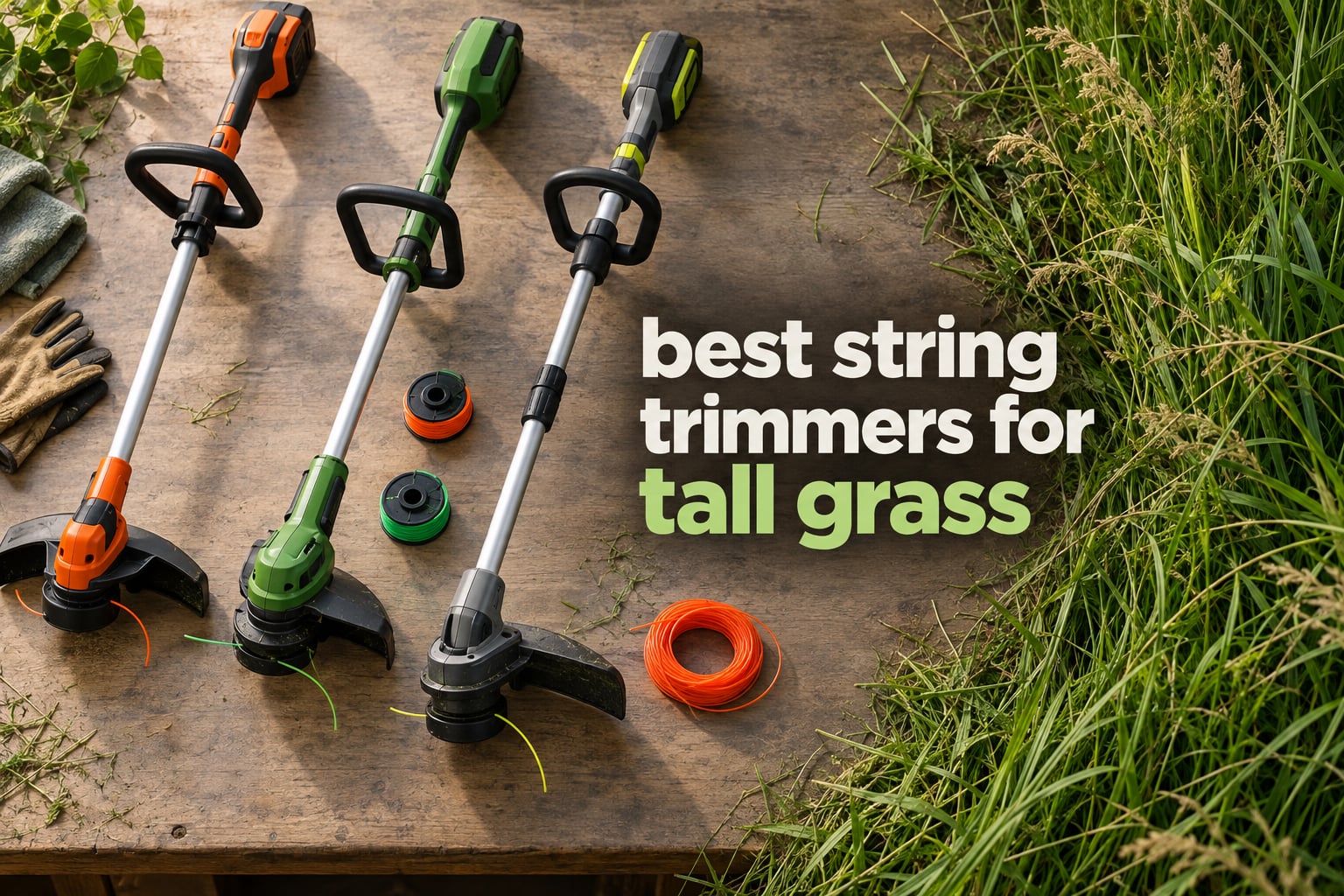 10 Best String Trimmers for Tall Grass (October 2026)