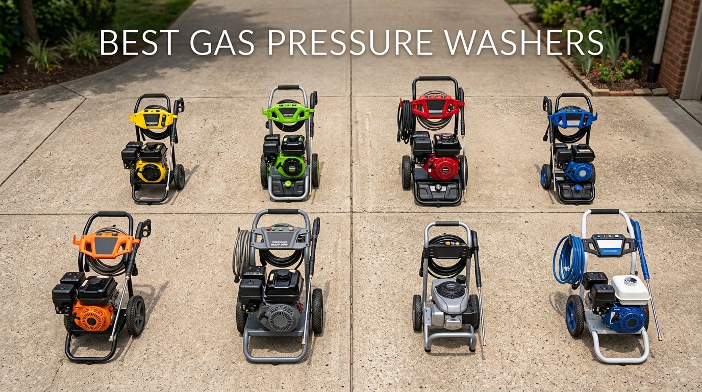 8 Best Gas Pressure Washers (September 2026)
