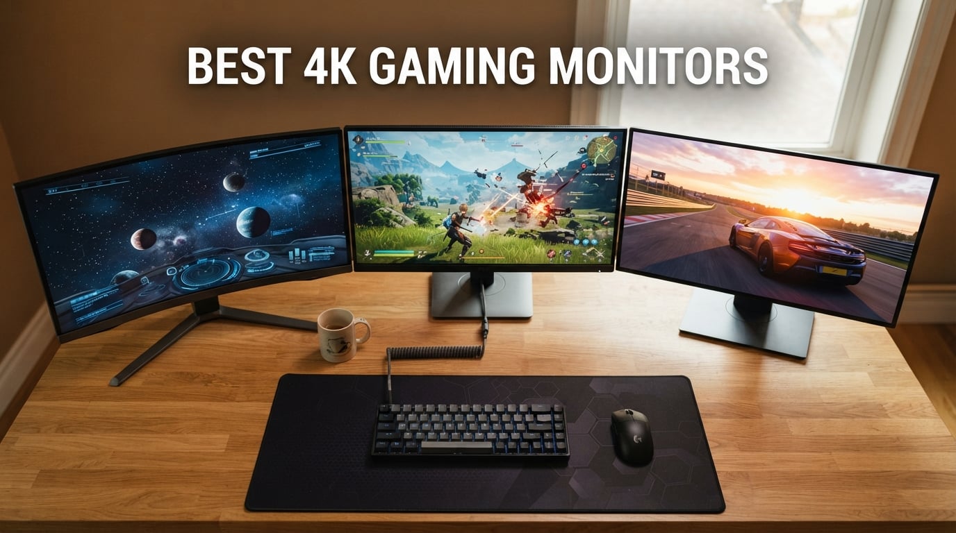 8 Best 4K Gaming Monitors (September 2026)