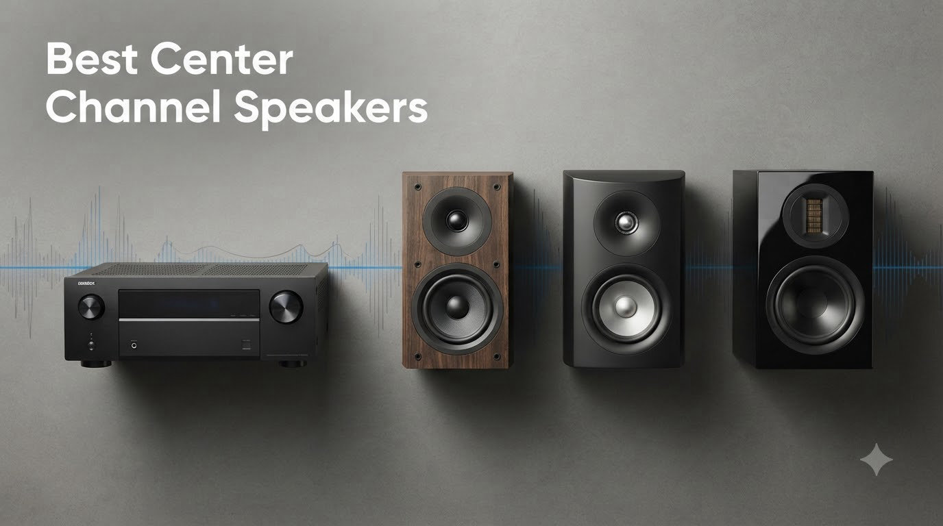 10 Best Center Channel Speakers for Dialogue Clarity (September 2026)