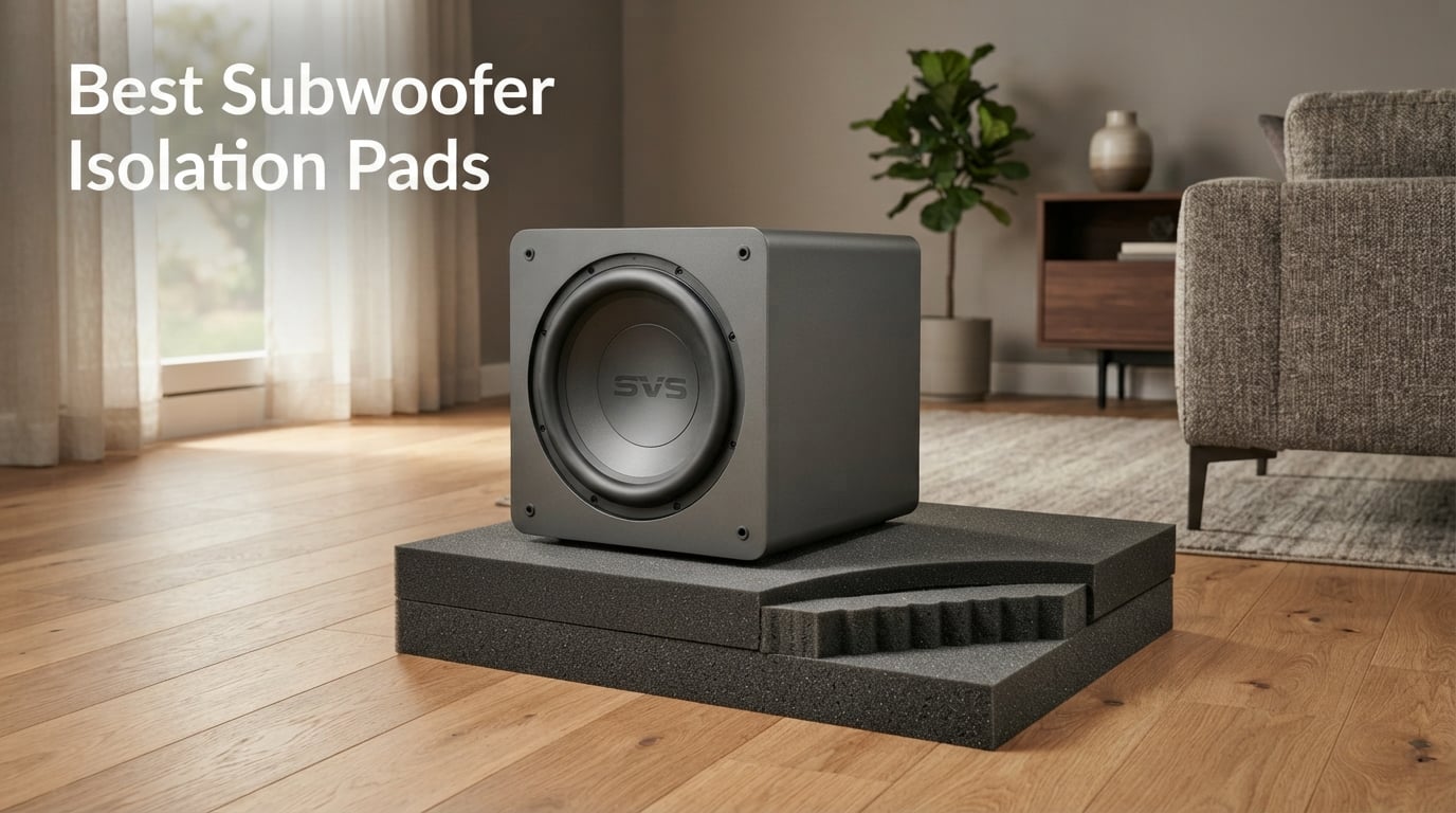 10 Best Subwoofer Isolation Pads (September 2026)