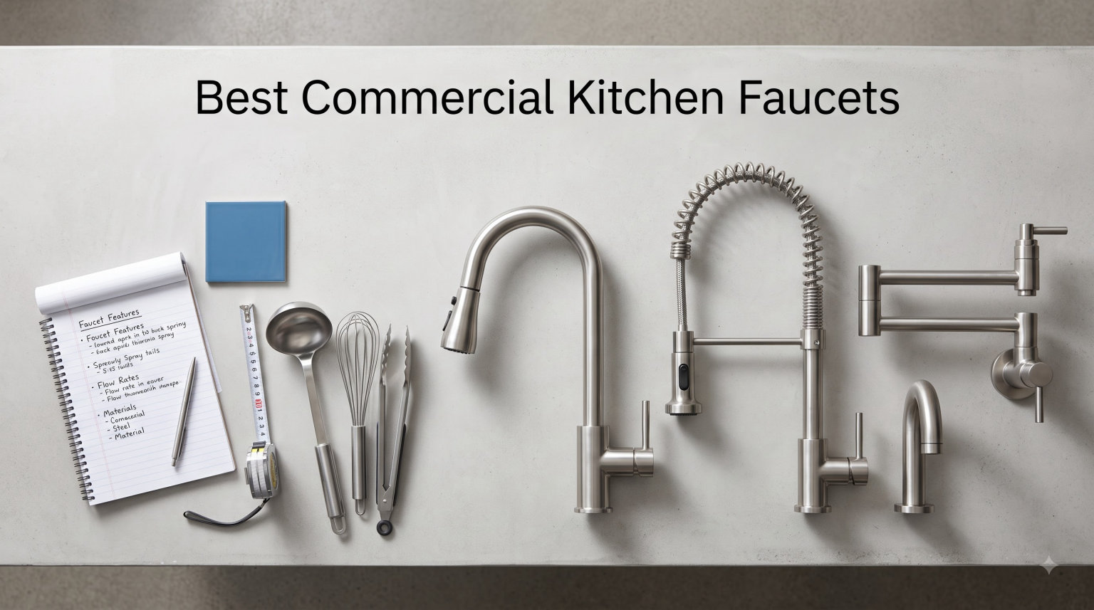 8 Best Commercial Kitchen Faucets (September 2026)