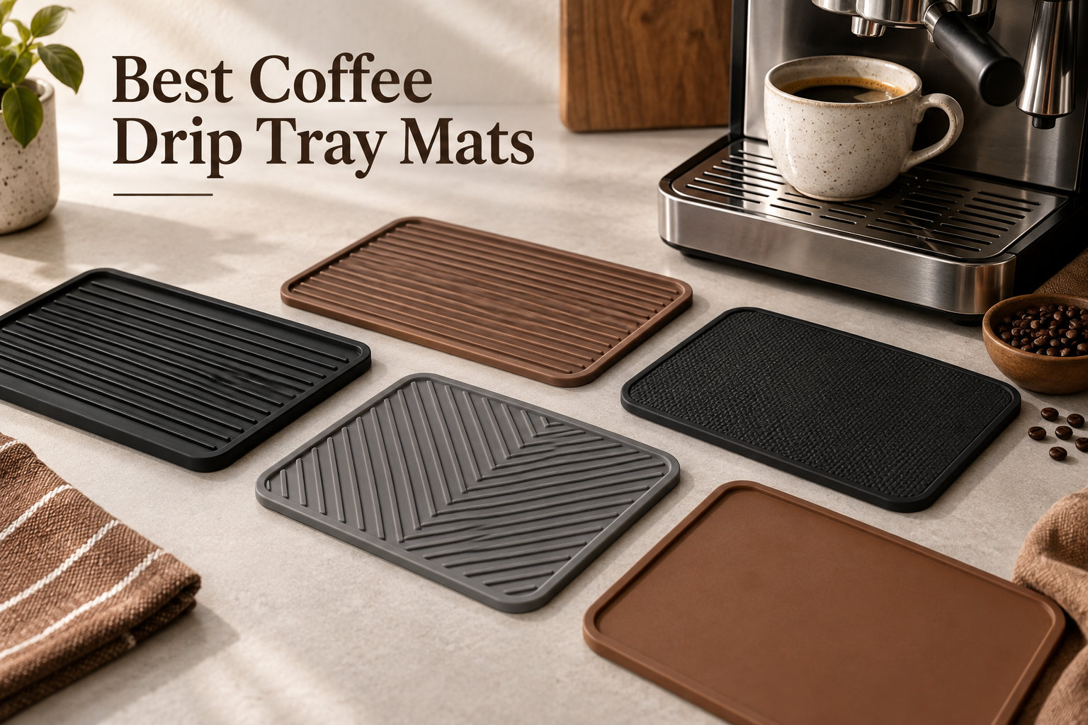 8 Best Coffee Drip Tray Mats (September 2026)
