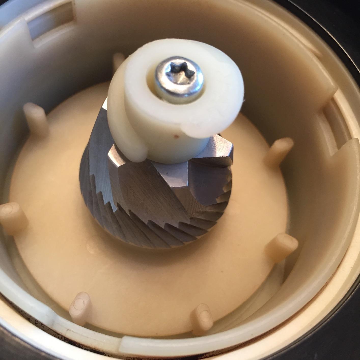Capresso Infinity Conical Burr Grinder, See-through bean container holds up to 8.8 oz of beans customer photo 2