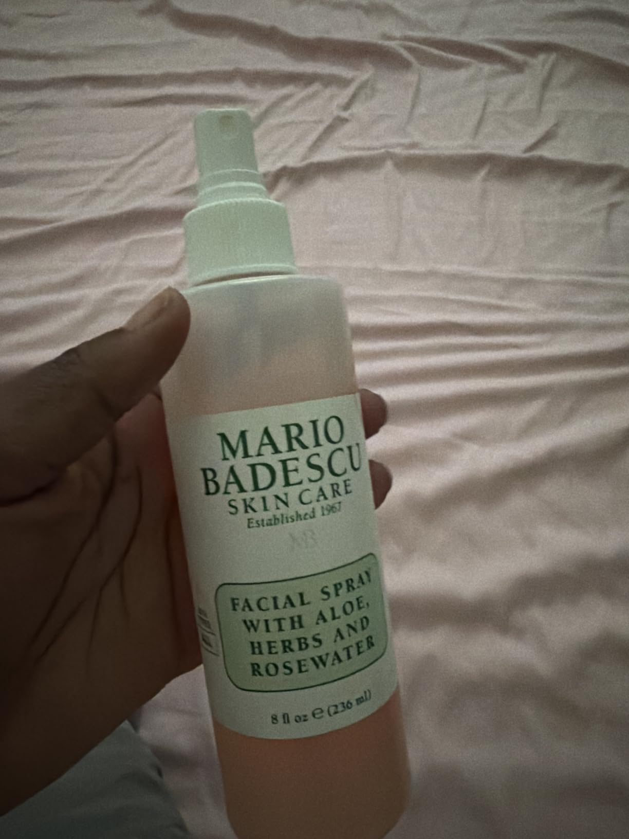 Mario Badescu Facial Spray with Aloe, Herbs and Rose Water for All Skin Types, Face Mist that Hydrates, Rejuvenates & Clarifies customer photo 2