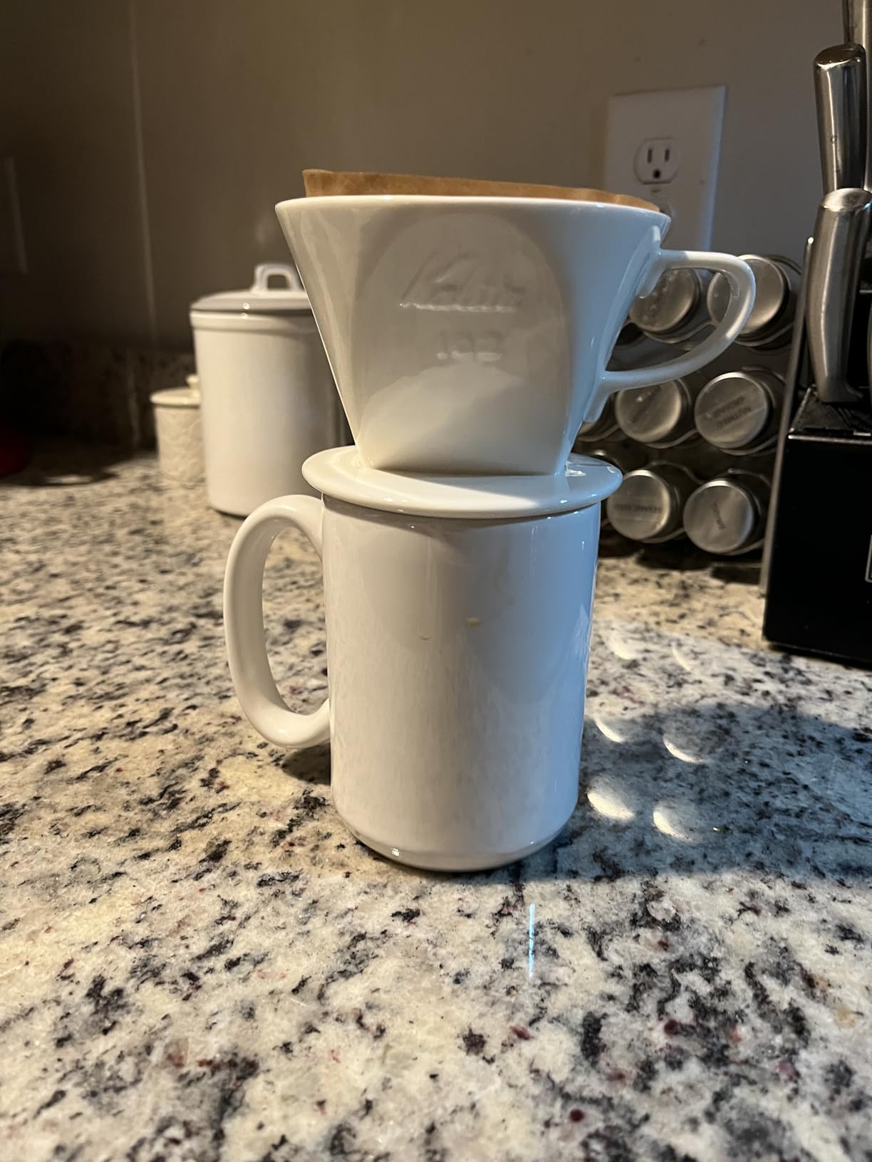 Kalita Style Coffee dripper, 102, 4 cups, Brown customer photo 1