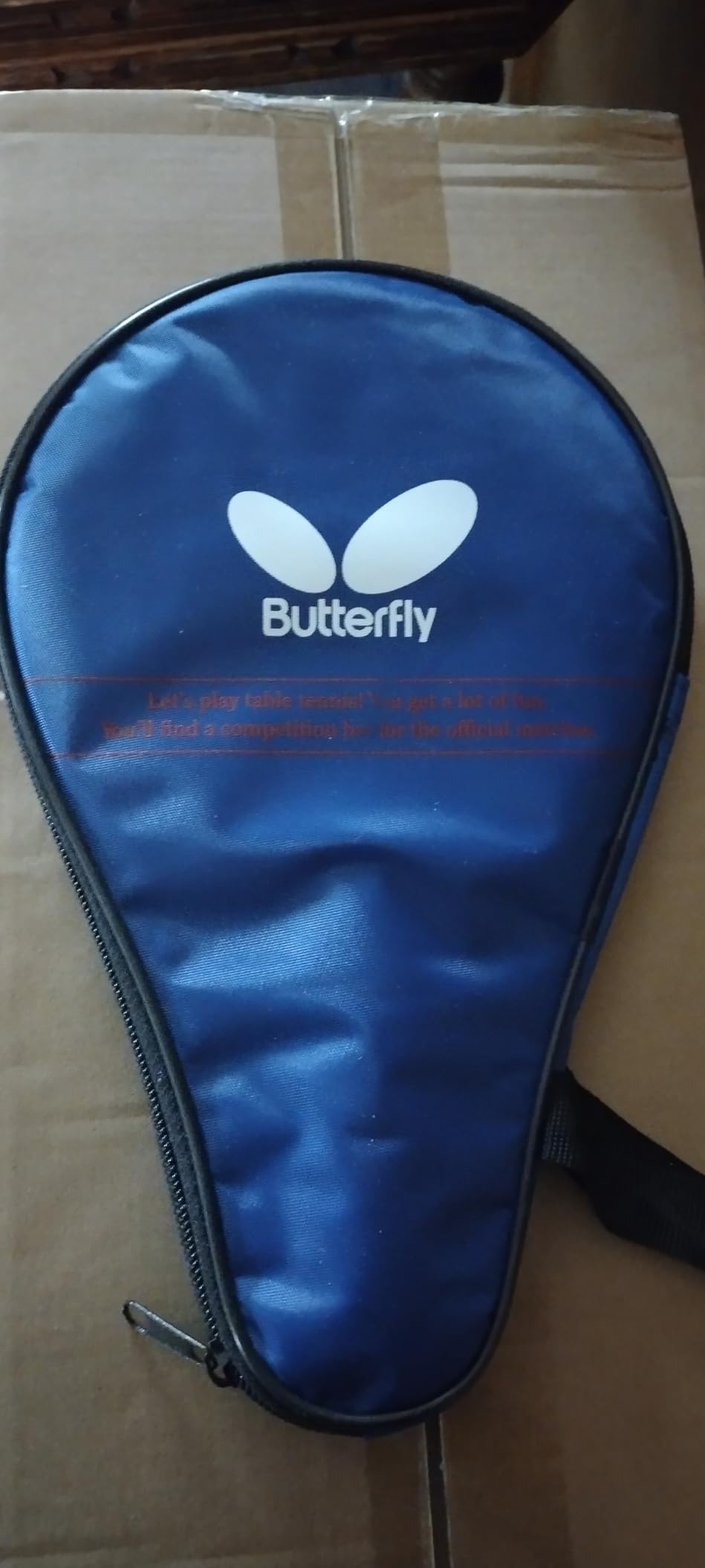 Butterfly 401 Table Tennis Racket Set - 1 Ping Pong Paddle – 1 Ping Pong Paddle Case - ITTF Approved Table Tennis Paddle - Ships in Ping Pong Racket Gift Box, Multi, B401FL customer photo 2