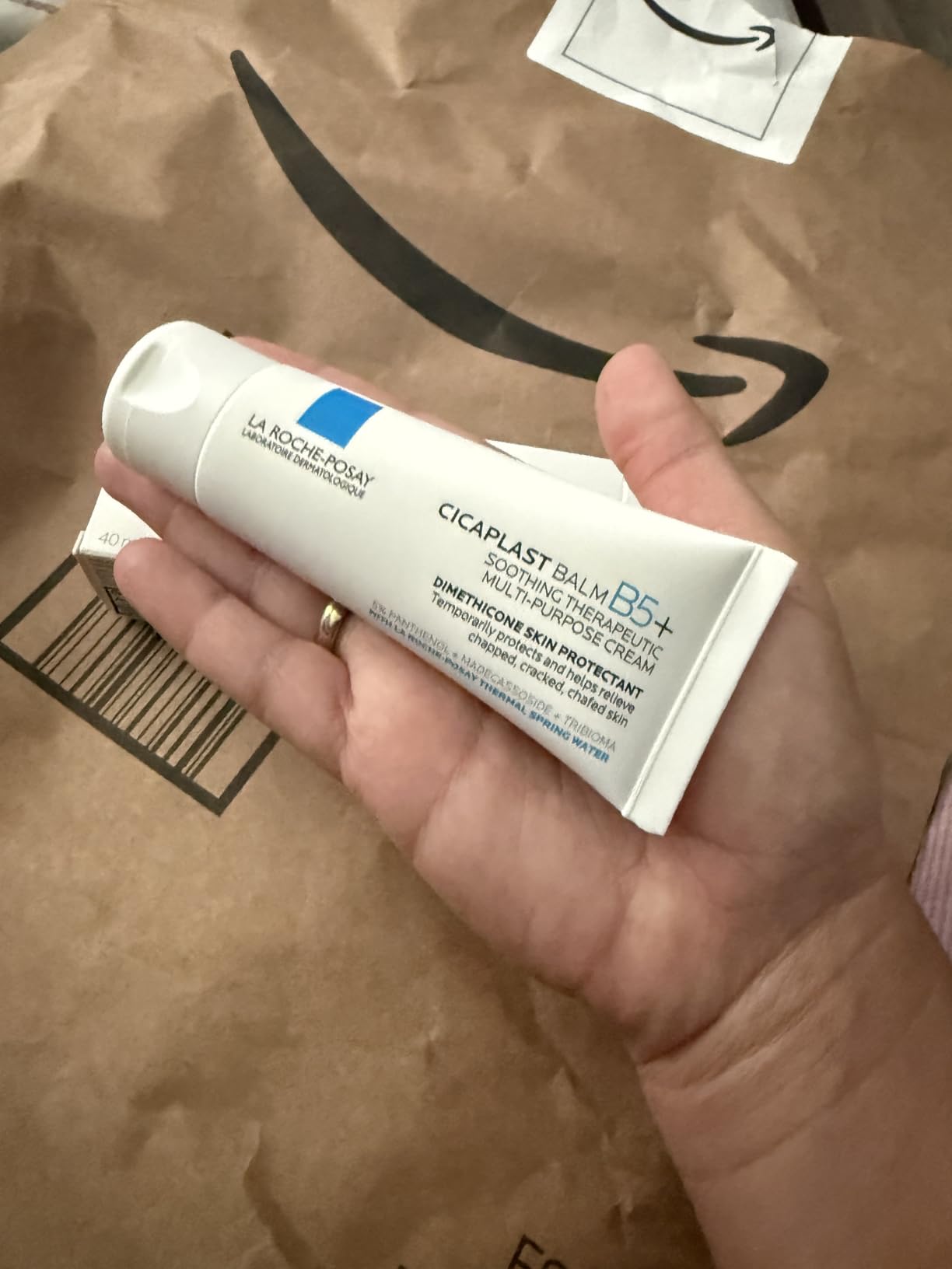 La Roche-Posay Cicaplast Balm B5, Barrier Repair Cream for Dry Skin customer photo 1