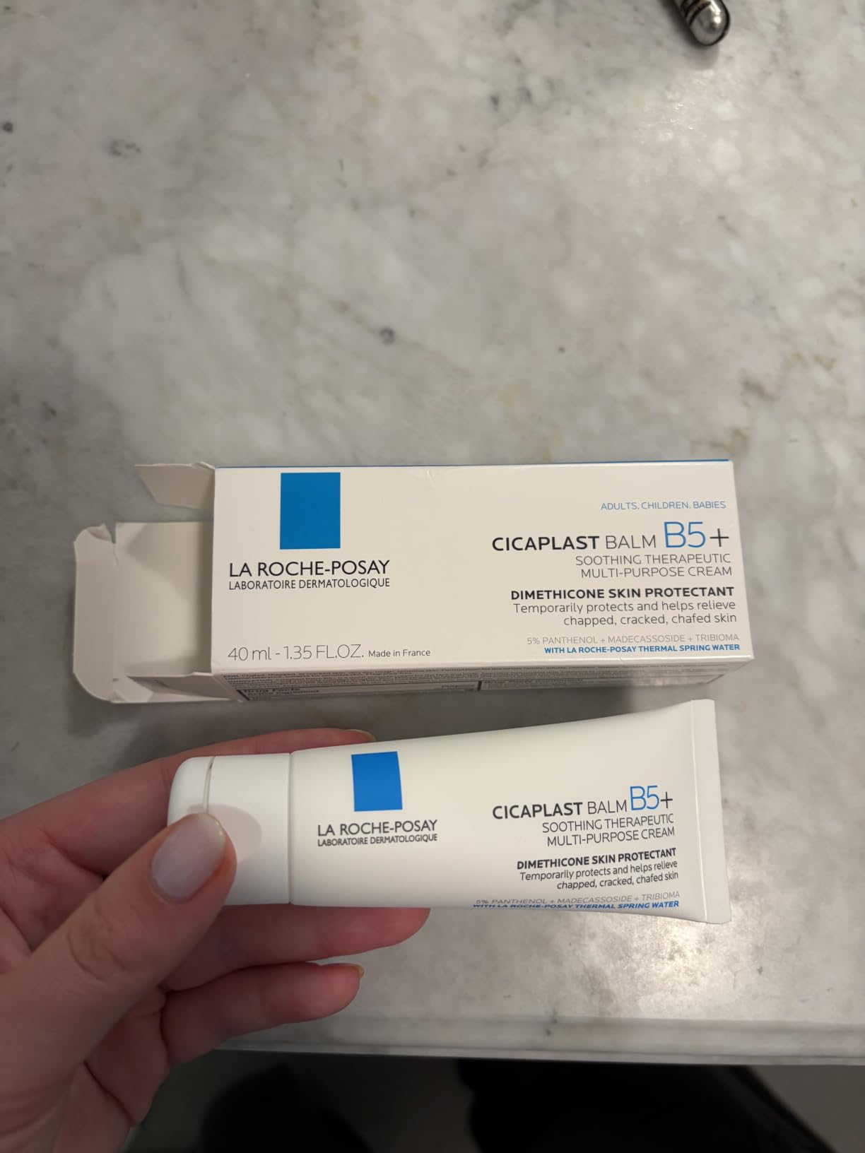 La Roche-Posay Cicaplast Balm B5, Barrier Repair Cream for Dry Skin customer photo 2