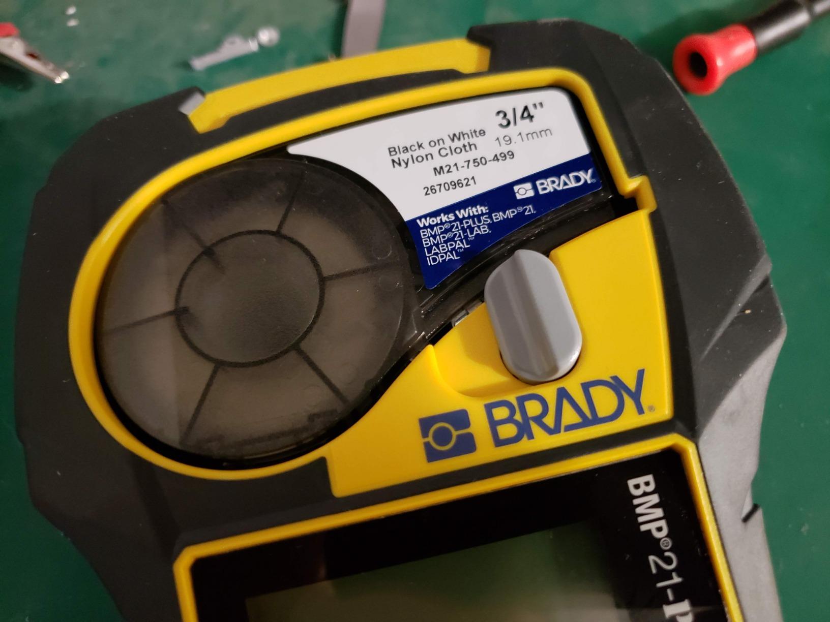Brady Handheld Color Label Printer with Keyboard, Multi Line Print, 6 to 40, 6 Font Sizes, 203 Dpi - Yellow Black, 9.5 x 4.5 x 2.5, Tape Cartridge Included, 2 Year Warranty, Alphanumeric Thermal customer photo 1