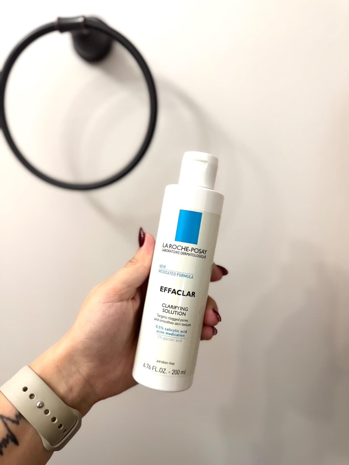 La Roche-Posay Effaclar Clarifying Solution Salicylic Acid Toner, 6.7oz customer photo 2