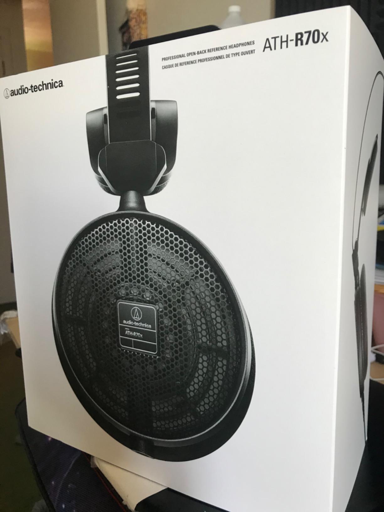 Audio-Technica ATH-R70x Professional Open-Back Reference Headphones, Black customer photo 2