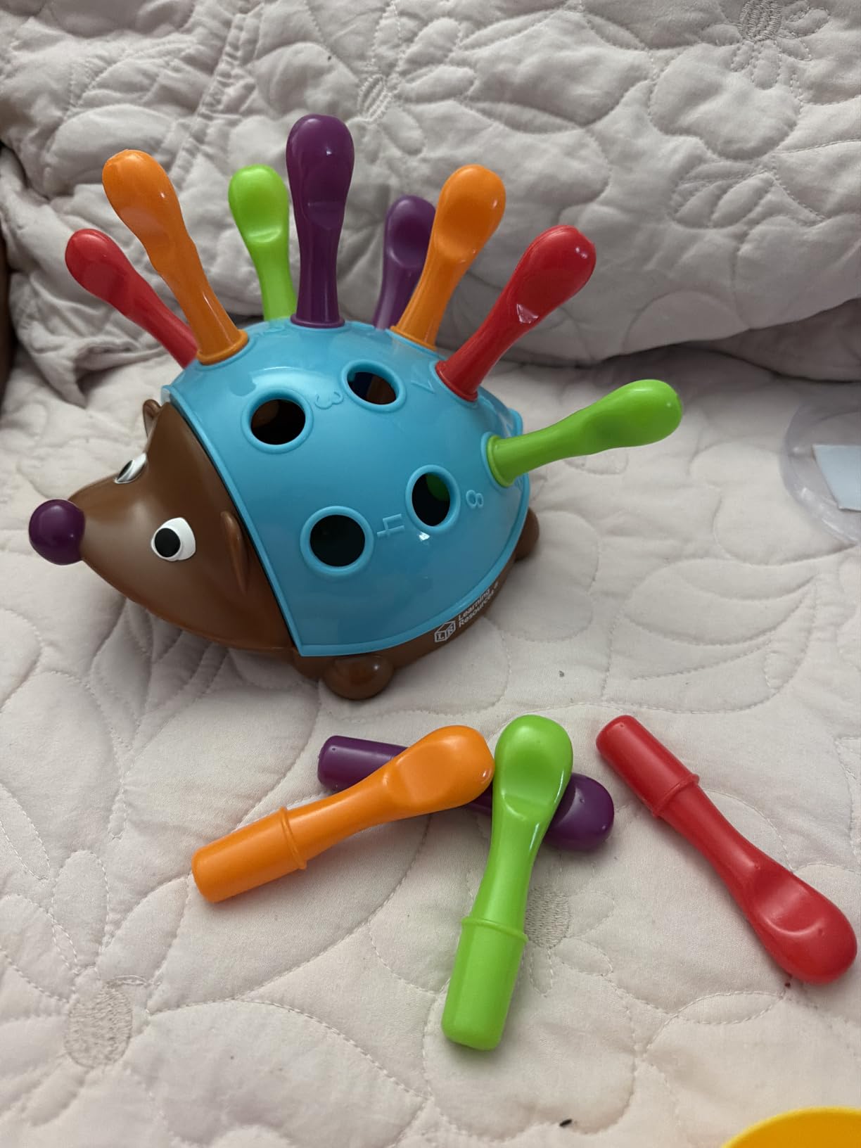 Learning Resources Spike The Original Fine Motor Hedgehog customer photo 2