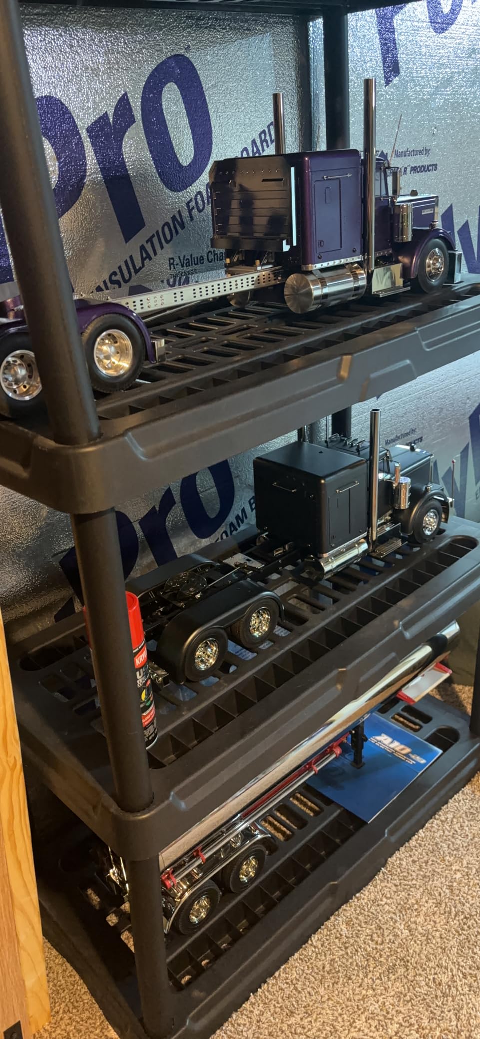 Tamiya Grand Hauler R/C Truck Kit - Matte Black Edition Black 0.5 Liters, 1 Count (Pack of 1) customer photo 1