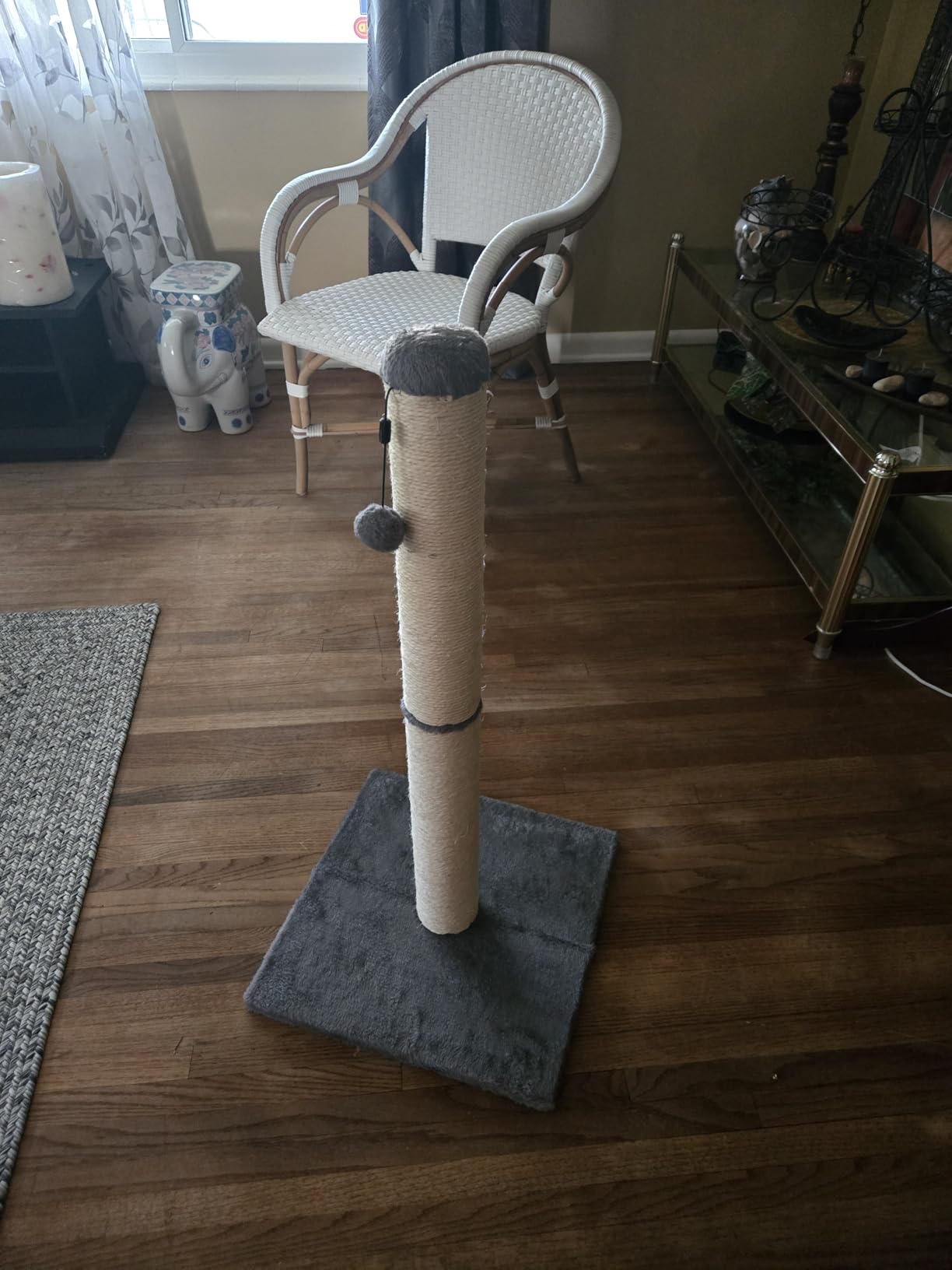 Amazon Basics Cat Scratching Post for Indoor Cats & Kittens, Medium (31.5