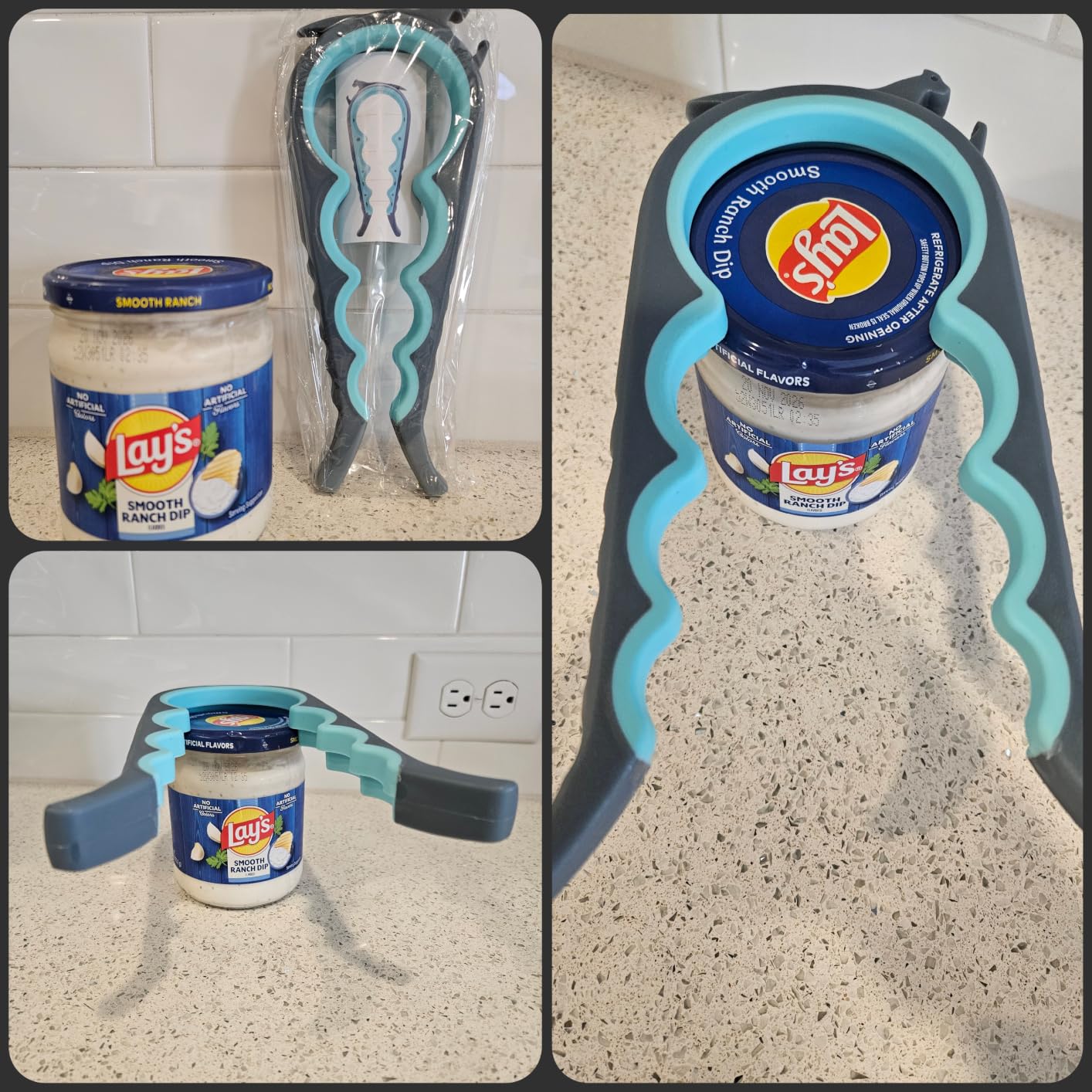 Otstar Jar Opener & Bottle Opener for Seniors with Arthritis, Weak Hands customer photo 2