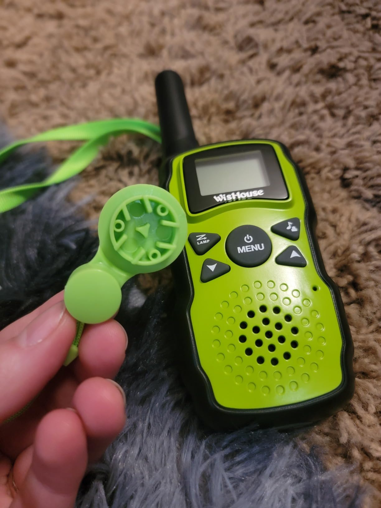 Wishouse Walkie Talkies for Kids 4 Pack,Family Walky Talky Adults Children Radio Long Range,Outdoor Camping Fun Toys Birthday Present Xmas Gifts for 4 5 6 7 8 Year Old Girls Boys No Battery No Charger customer photo 1