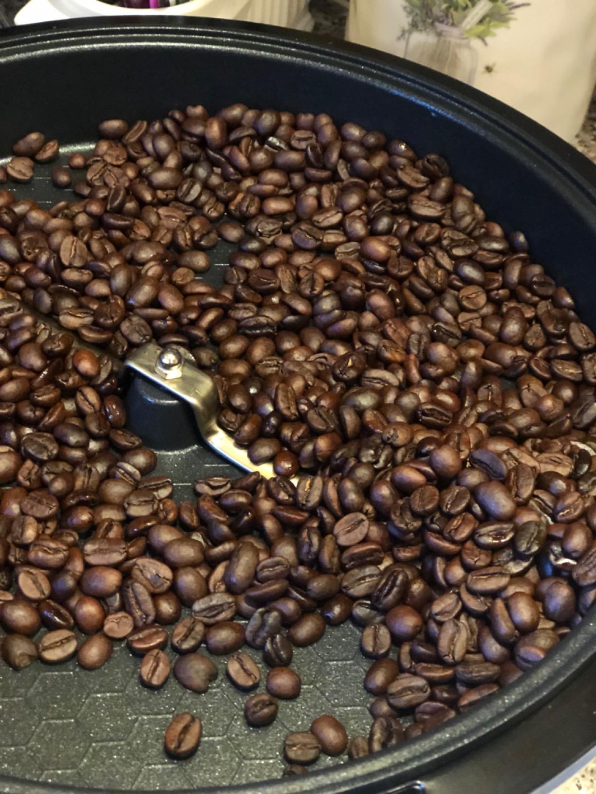 LUEUR Electric Coffee Roasters For Home Use,Coffee Bean Roaster Machine Coffee Bean Roaster For Stovetop, Countertop, Commercial Coffee Bean Roasting Machine 110V customer photo 2