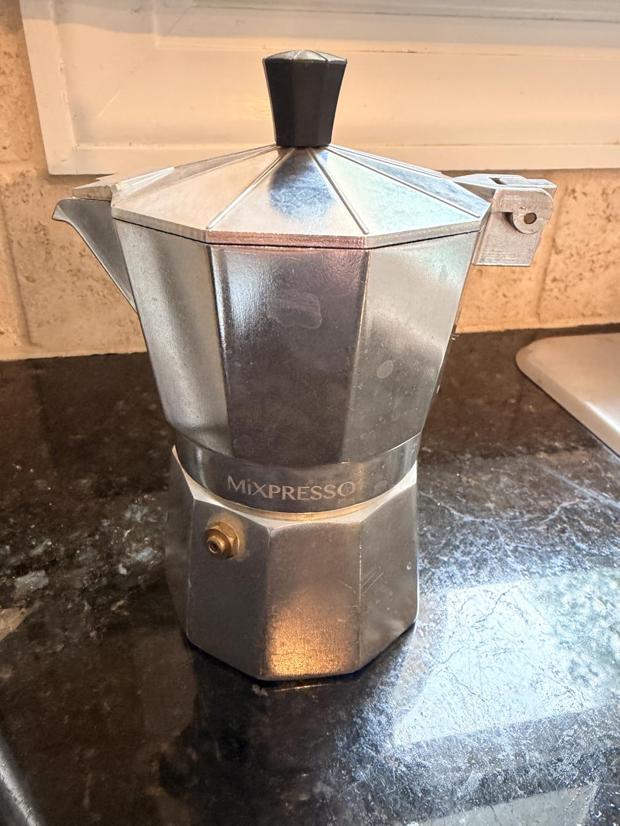 Mixpresso 3 Cup Moka Pot Stovetop Espresso Maker, Italian Cuban Coffee Pot customer photo 2
